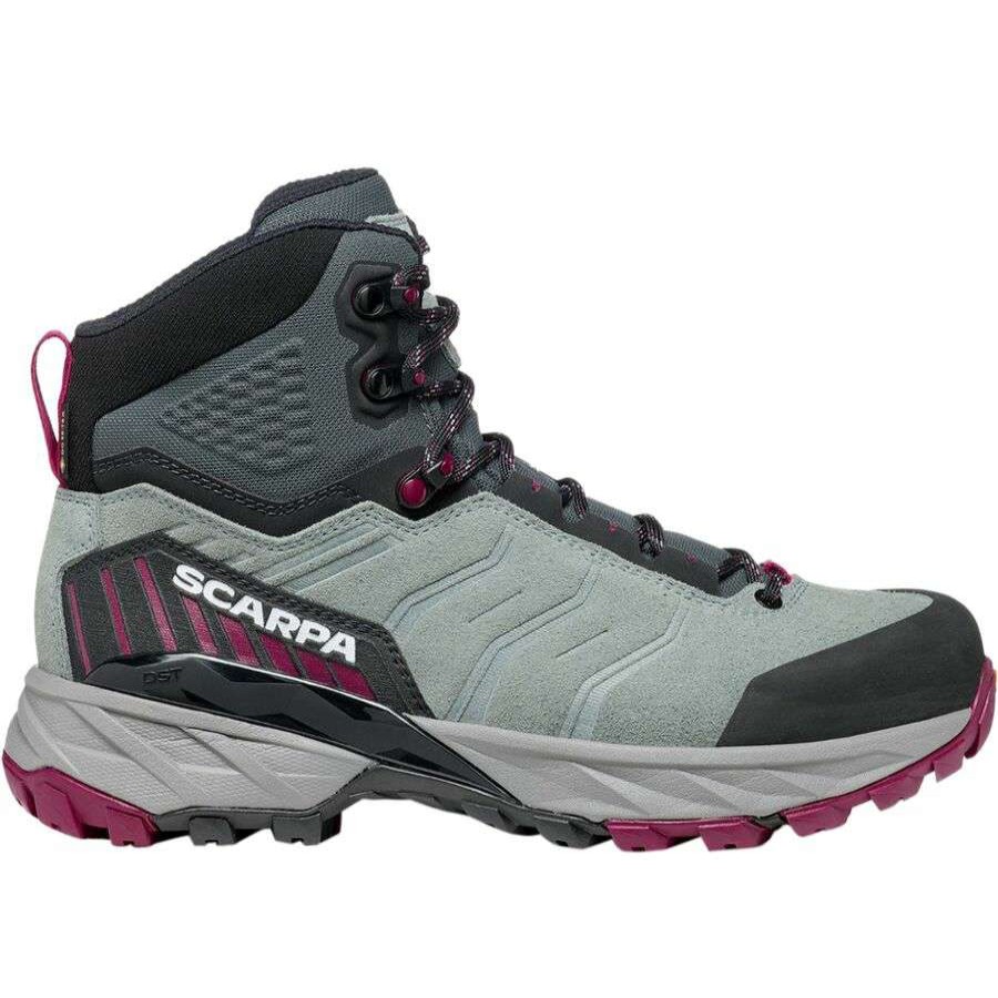 Outdoor Shoes * | Scarpa Rush Trk Gtx Hiking Boot Women'S Outlet Conifer/Raspberry