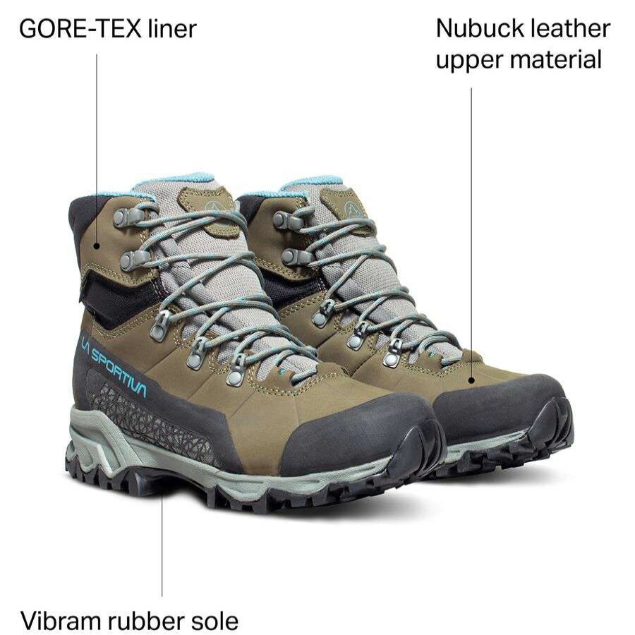 Outdoor Shoes * | La Sportiva Nucleo High Ii Gtx Boot Women'S Online Oak/Topaz