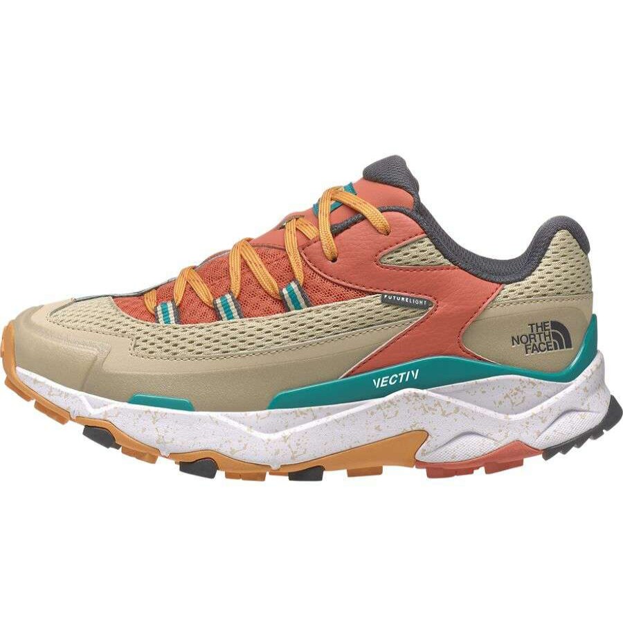 Outdoor Shoes * | The North Face Vectiv Taraval Futurelight Hiking Shoe Women'S Online Gravel/Coral Sunrise