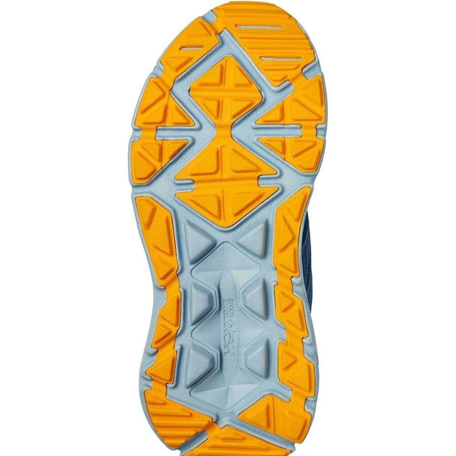 Running Shoes * | Hoka One One Stinson Atr 6 Trail Running Shoe Women'S Sale Moroccan Blue/Saffron