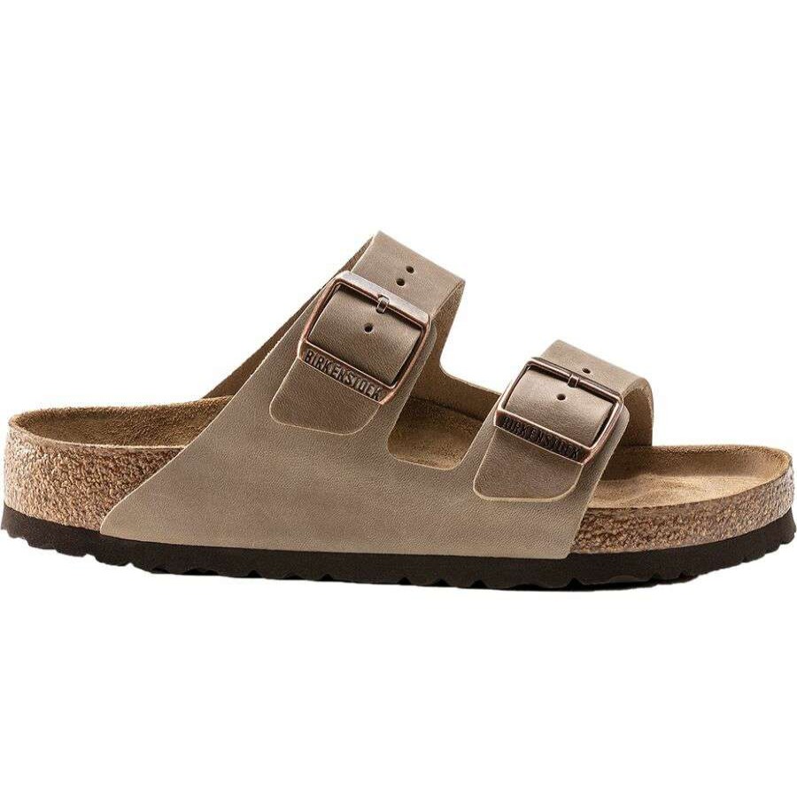 Sandals * | Birkenstock Arizona Soft Footbed Leather Sandal Women'S Sale