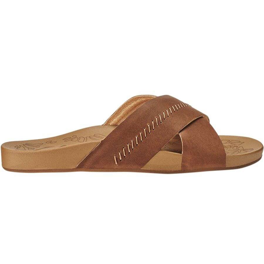 Sandals * | Olukai Kipe'A 'Olu Slide Sandal Women'S Discount