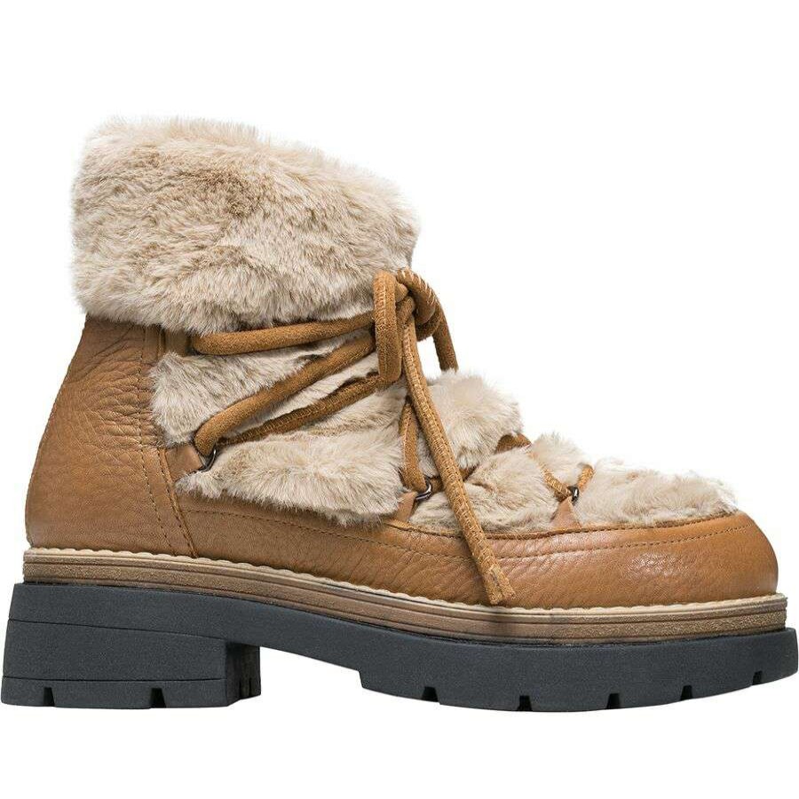 Winter Shoes * | Free People Polar Queen Faux Fur Boot Women'S Outlet Tan Combo