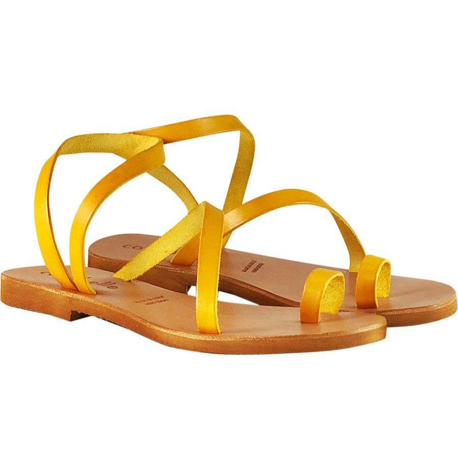 Sandals * | Cocobelle Crescent Sandal Women'S Outlet Ochre