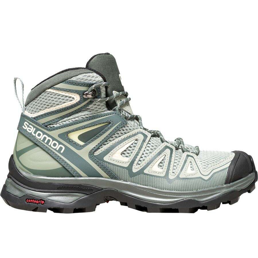 Outdoor Shoes * | Salomon X Ultra Mid 3 Aero Hiking Boot Women'S Online Shadow/Urban Chic/Bleached Sand