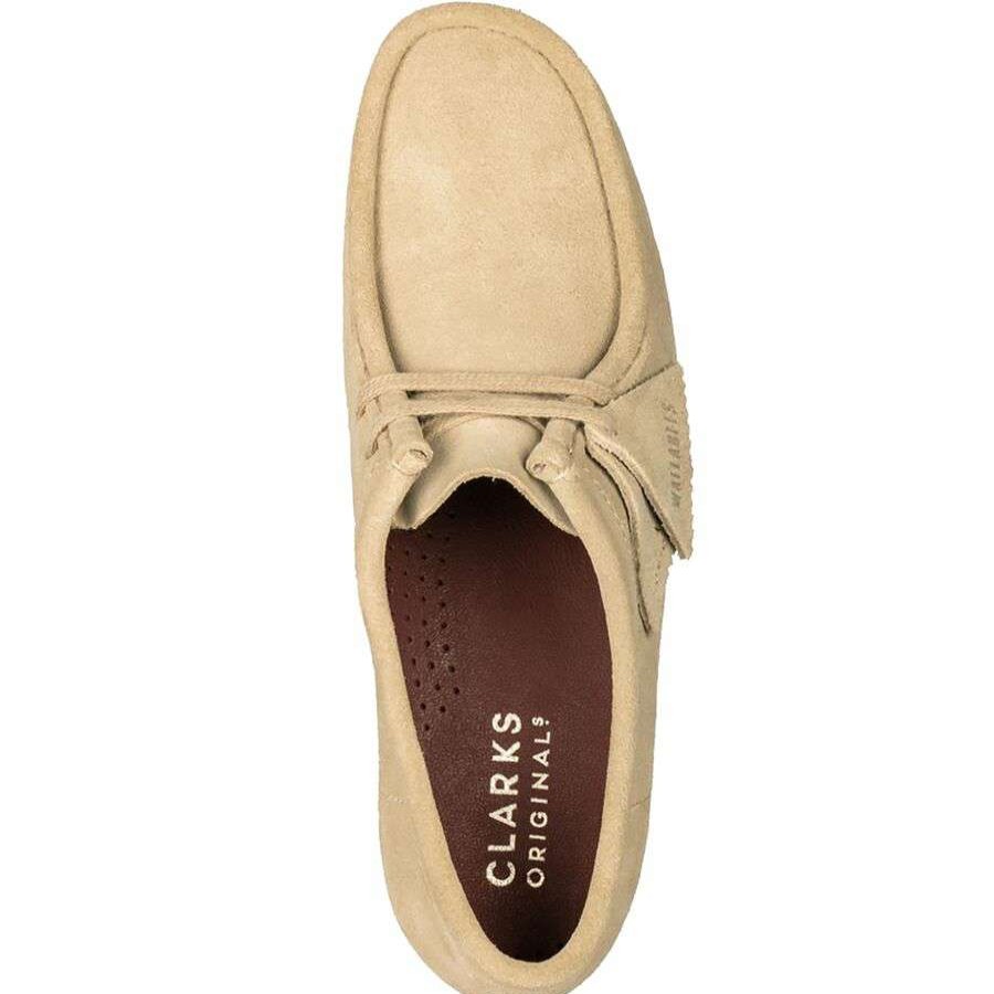 Casual Boots & Shoes * | Clarks Wallabee Shoe Women'S Outlet Maple Suede