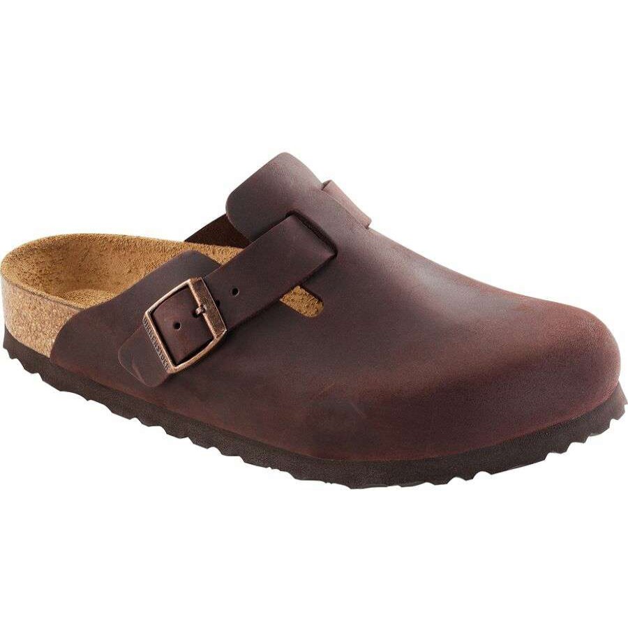 Casual Boots & Shoes * | Birkenstock Boston Soft Footbed Leather Clog Women'S Sale